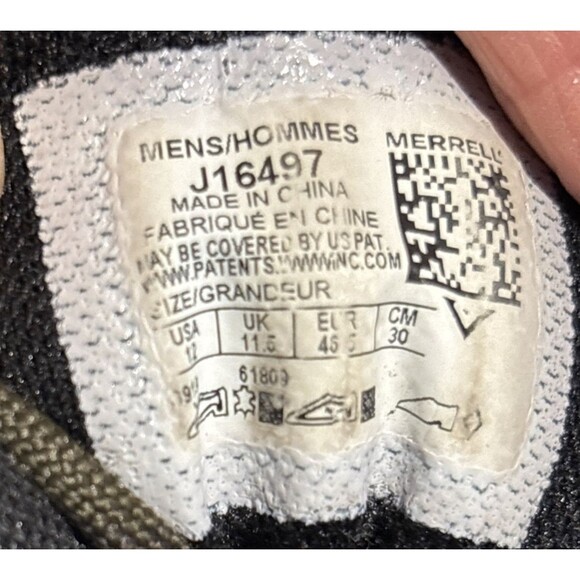 Merrell Forestbound J16495 SelectDry Waterproof Hiking Boots Brown Mens Size 12 - Picture 6 of 7